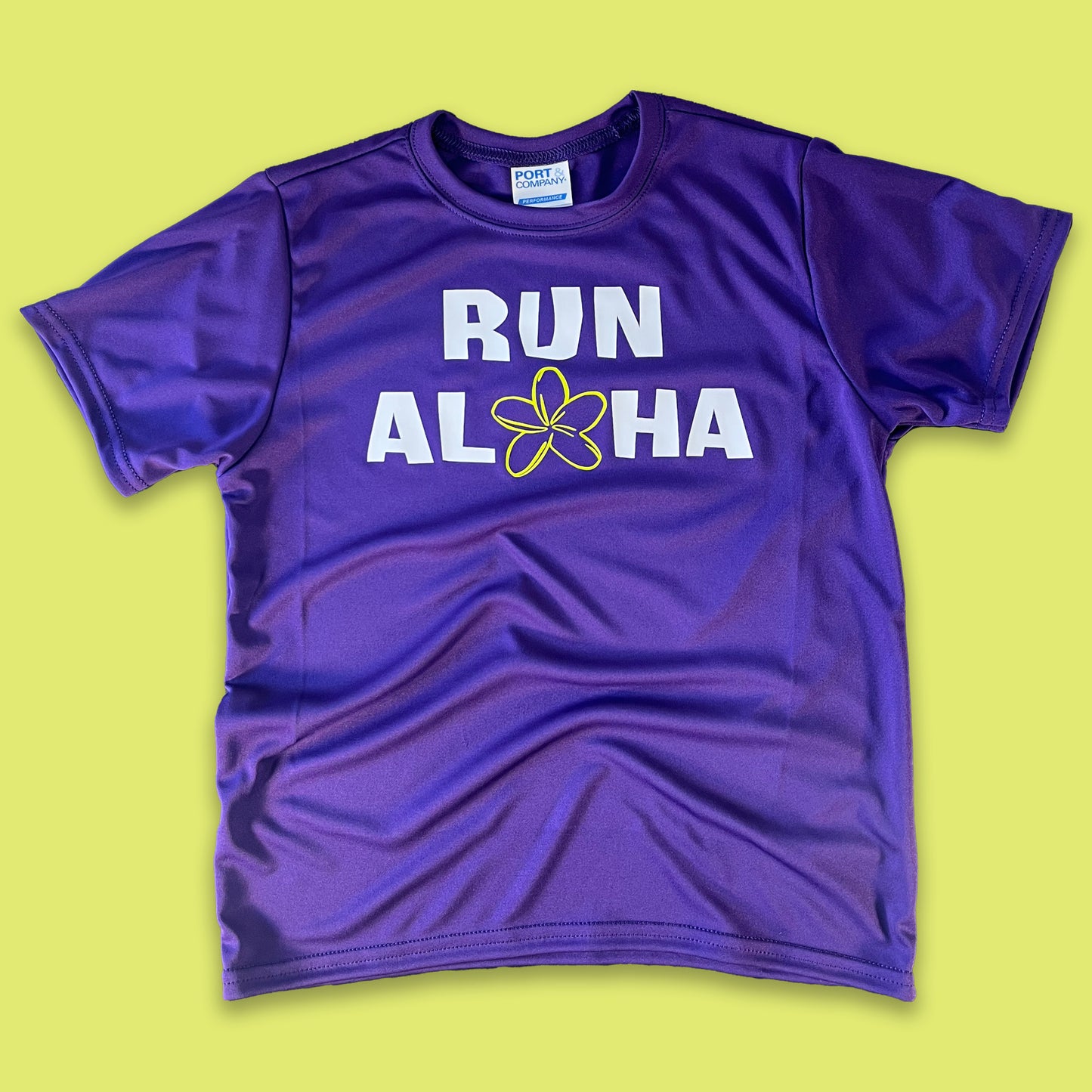 Keiki Tech Shirt - Run Aloha