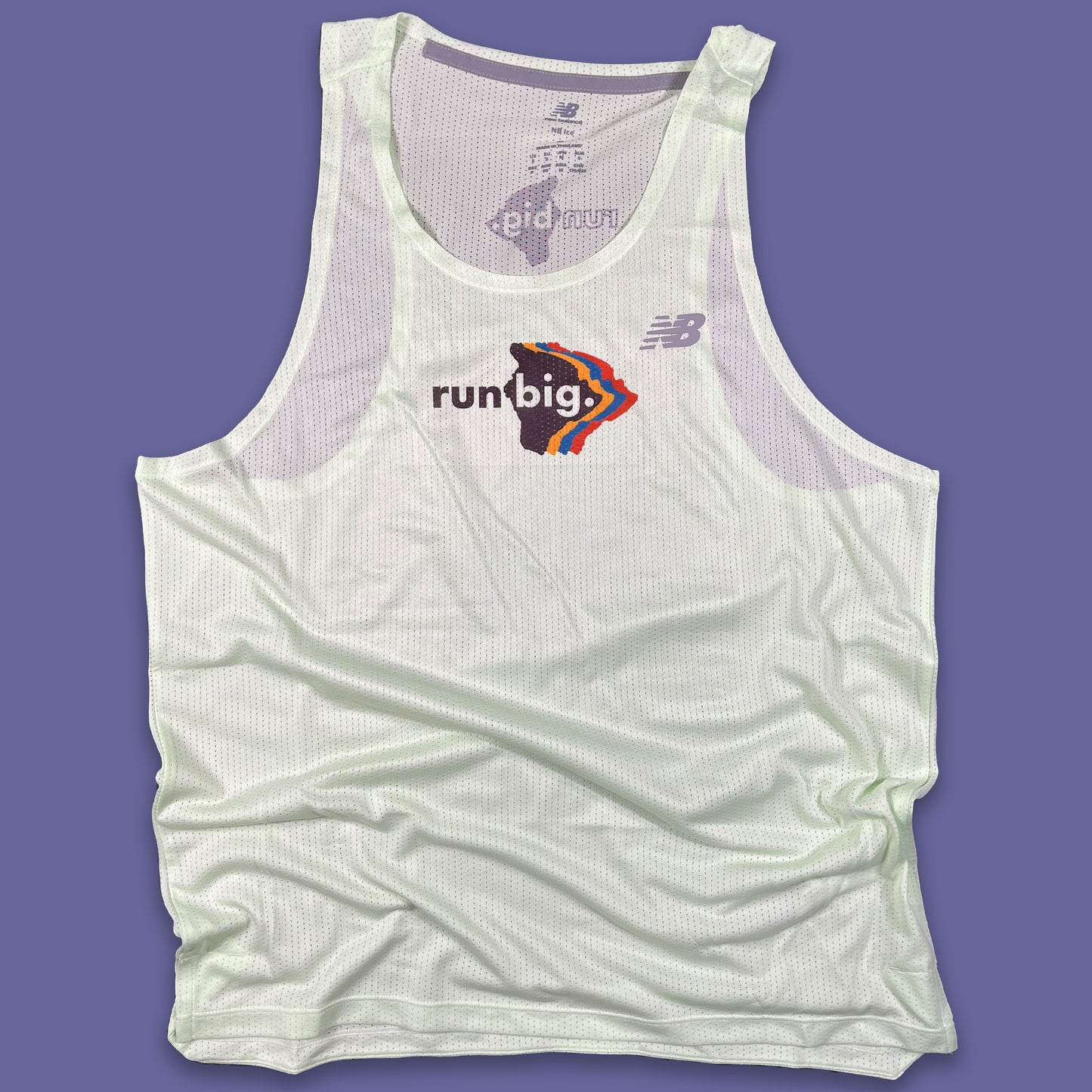 Men's Athletics Singlet - Run Big