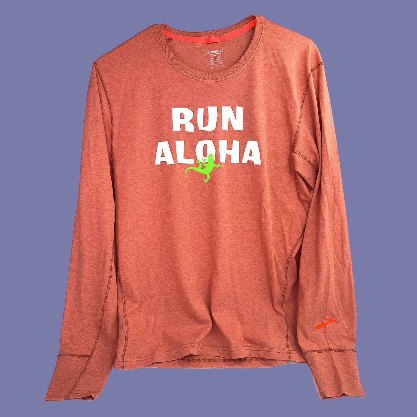 Men's Distance Tee - Long Sleeve - Run Aloha