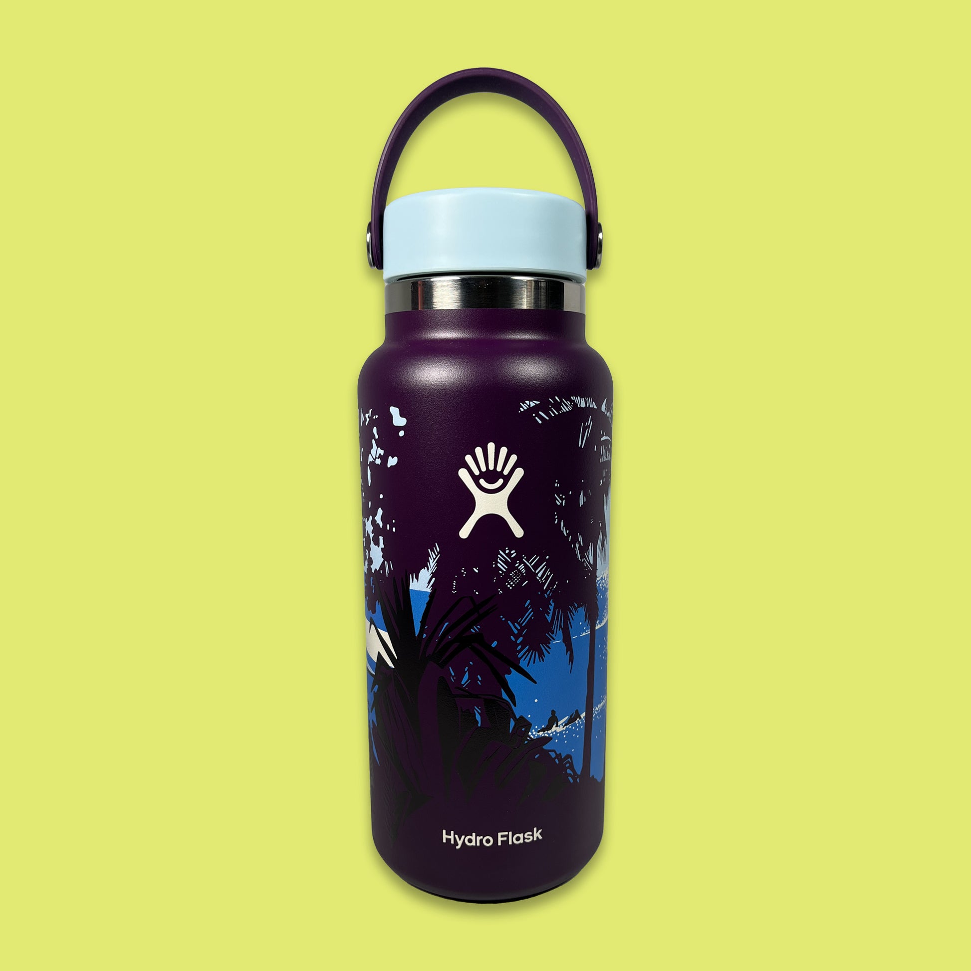 HydroFlask Special Edition 32 oz. Wide Mouth Flex Cap Big Island
