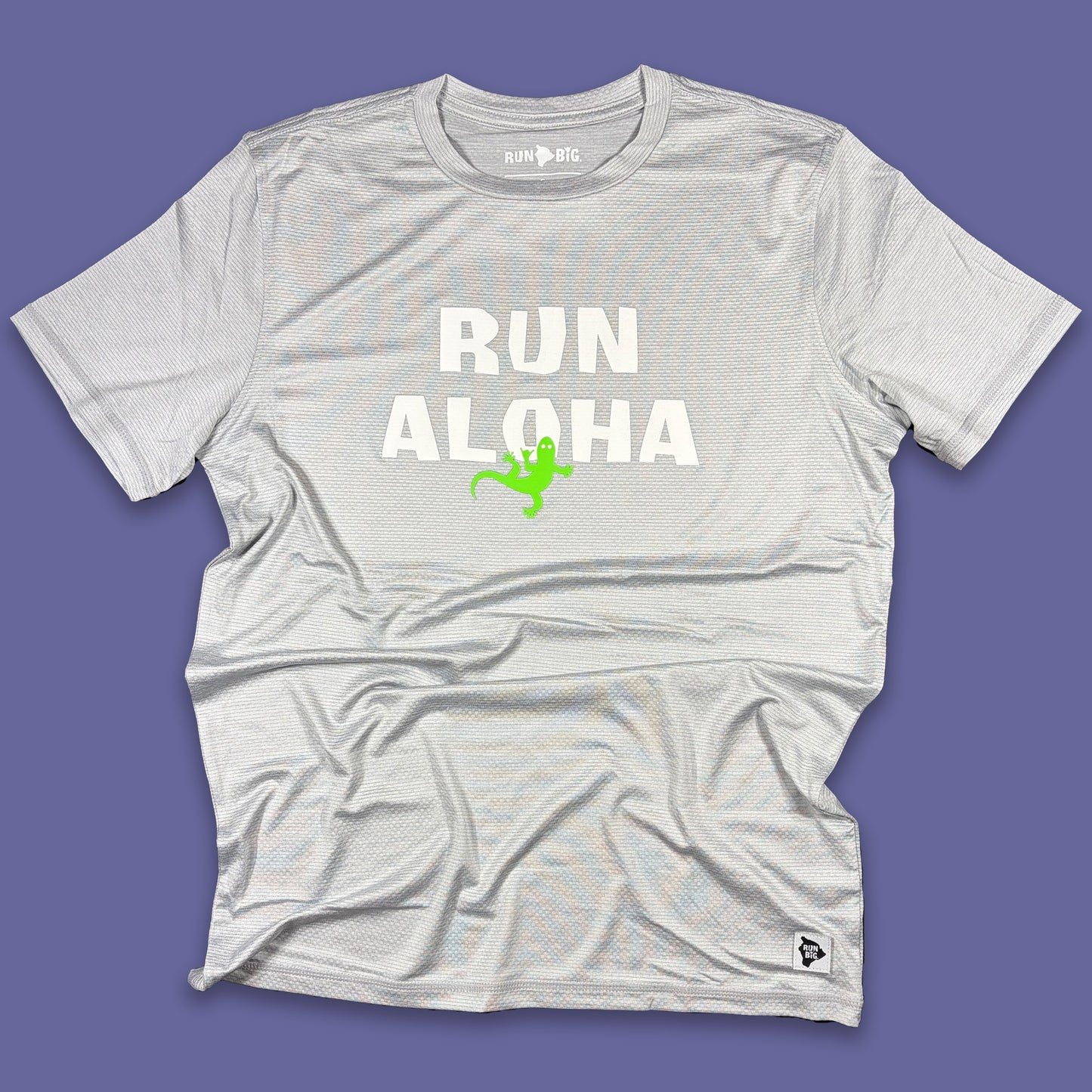 Men's LuxDry Tee - Run Aloha