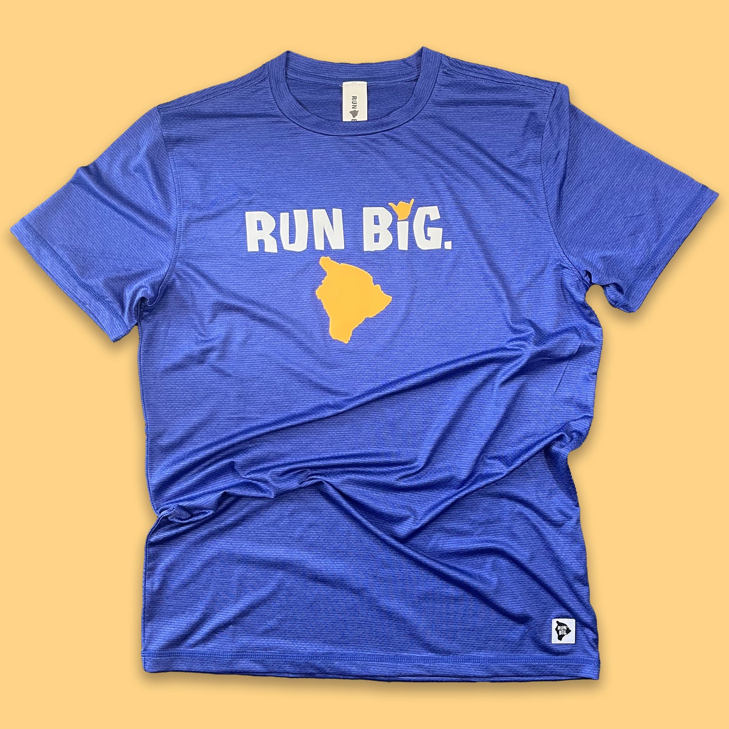 Men's LuxDry Tee - Run Big