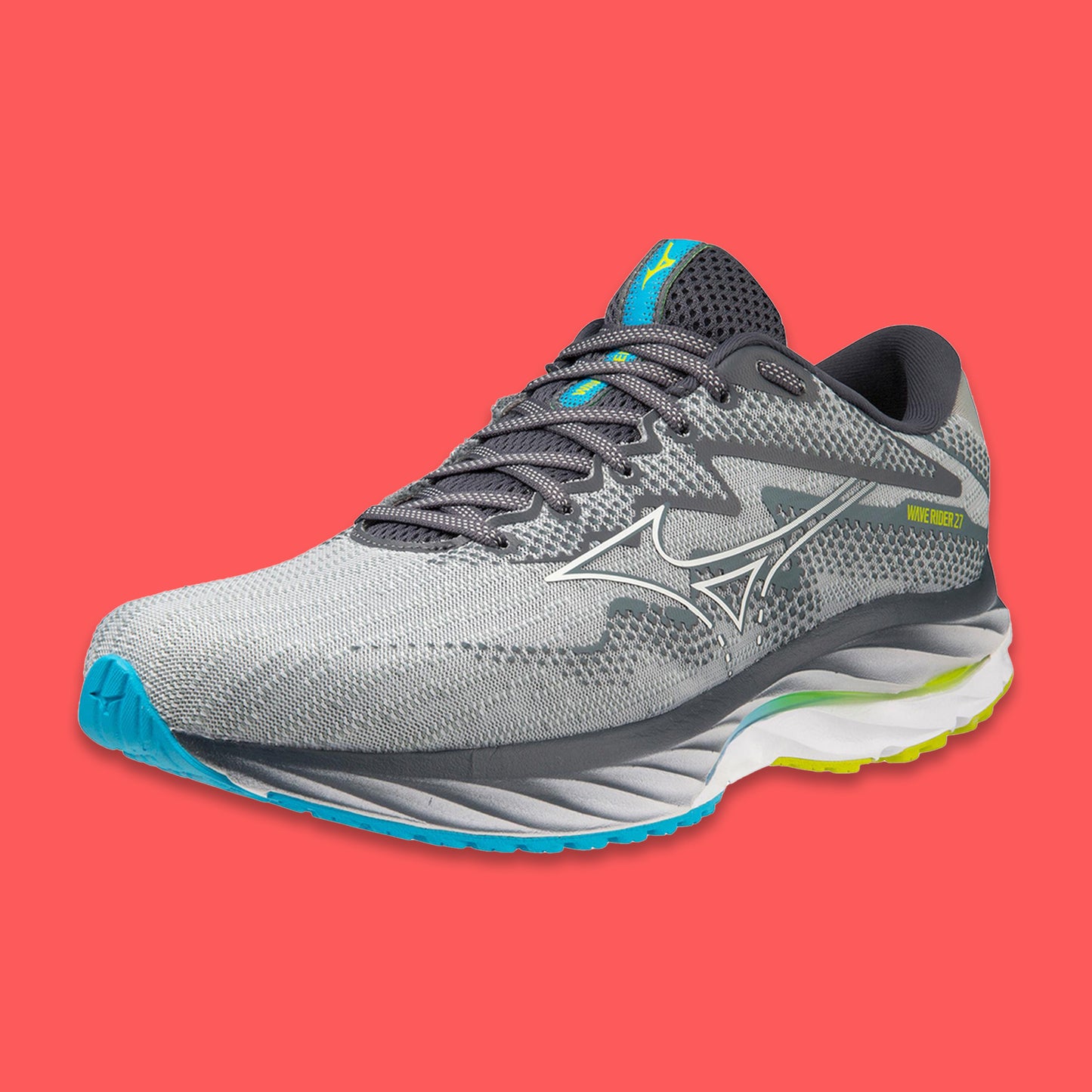Men's Wave Rider 27 - Neutral Cushioned Running Shoes