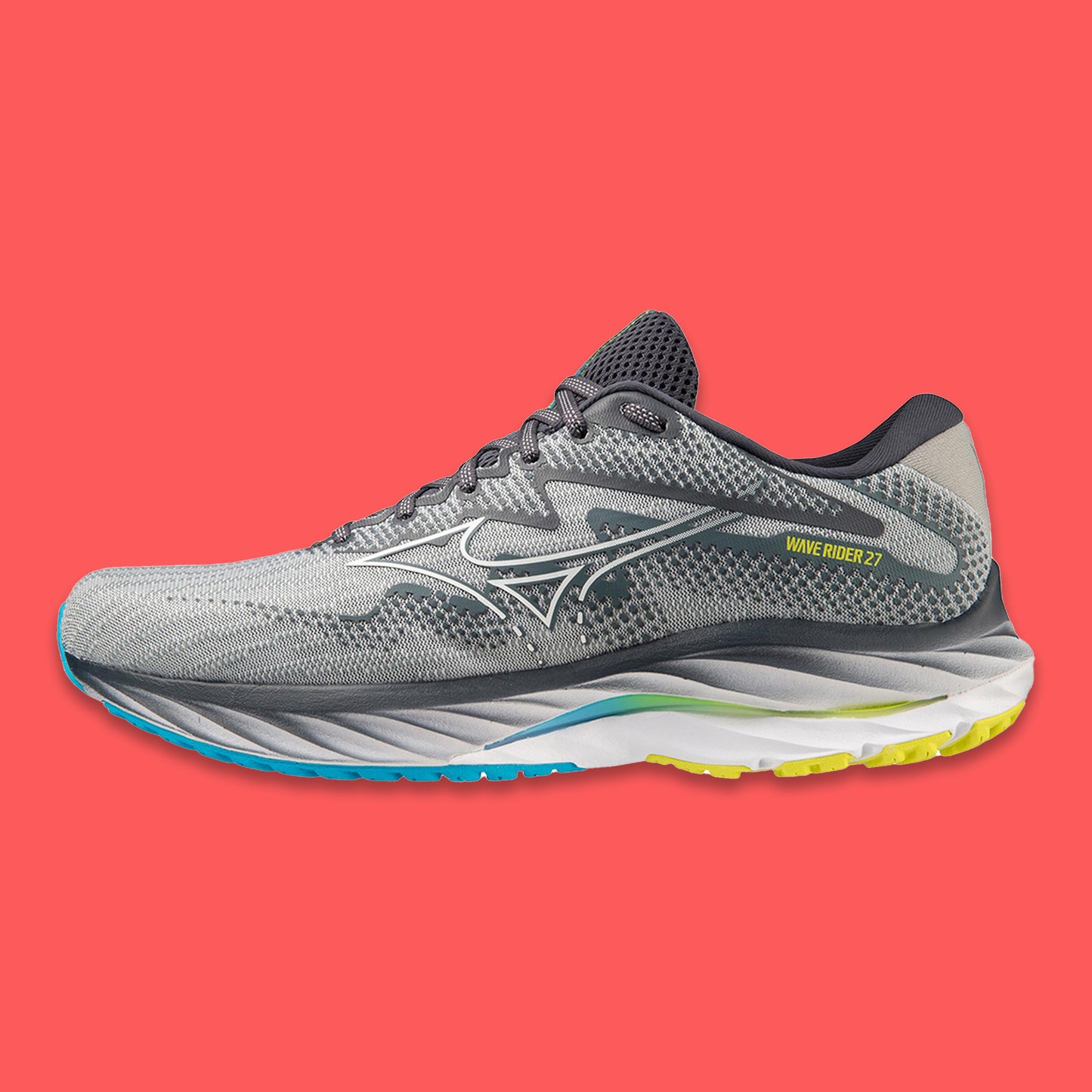 Men's Wave Rider 27 - Neutral Cushioned Running Shoes