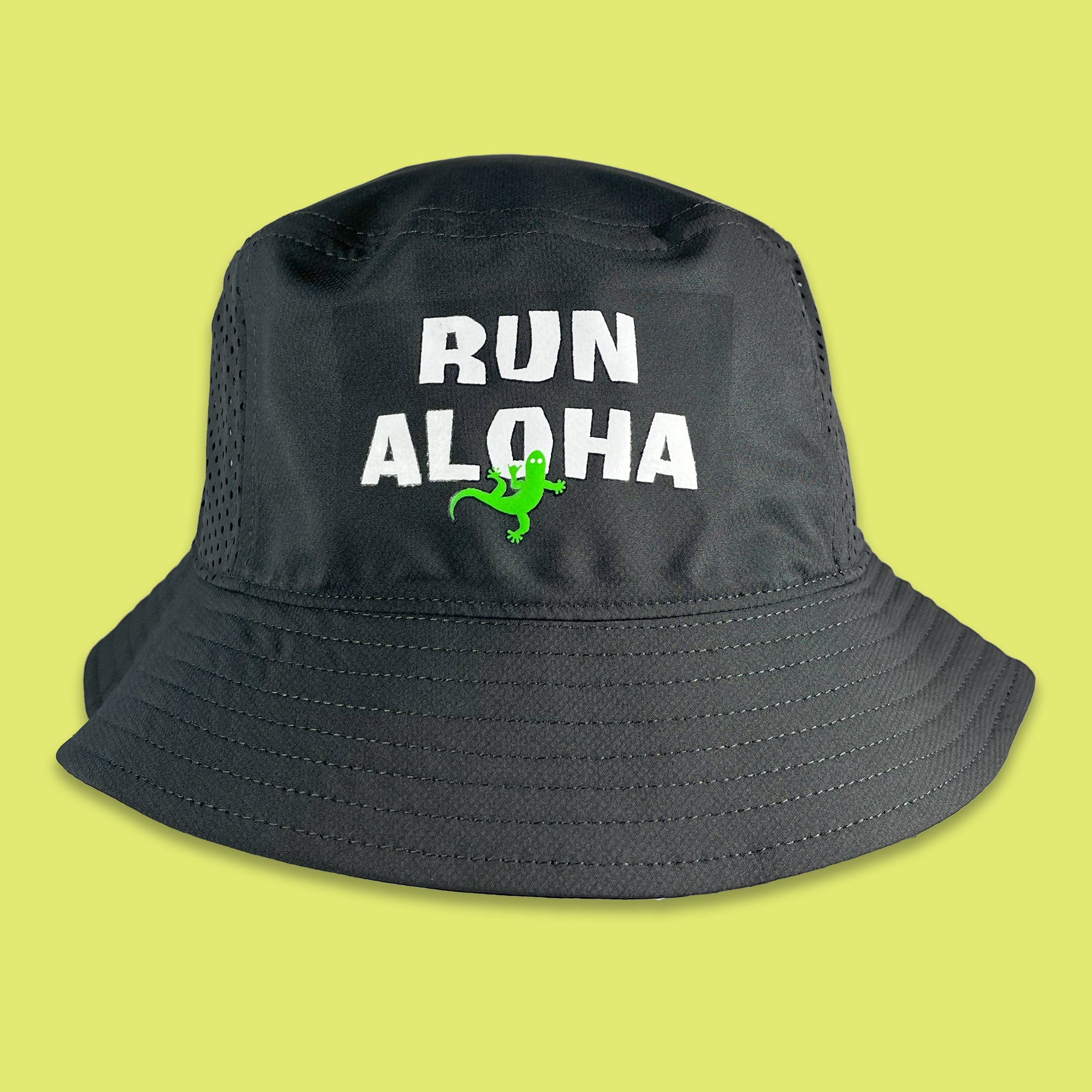 Technical Bucket Hat Run Big Big Island Running Company