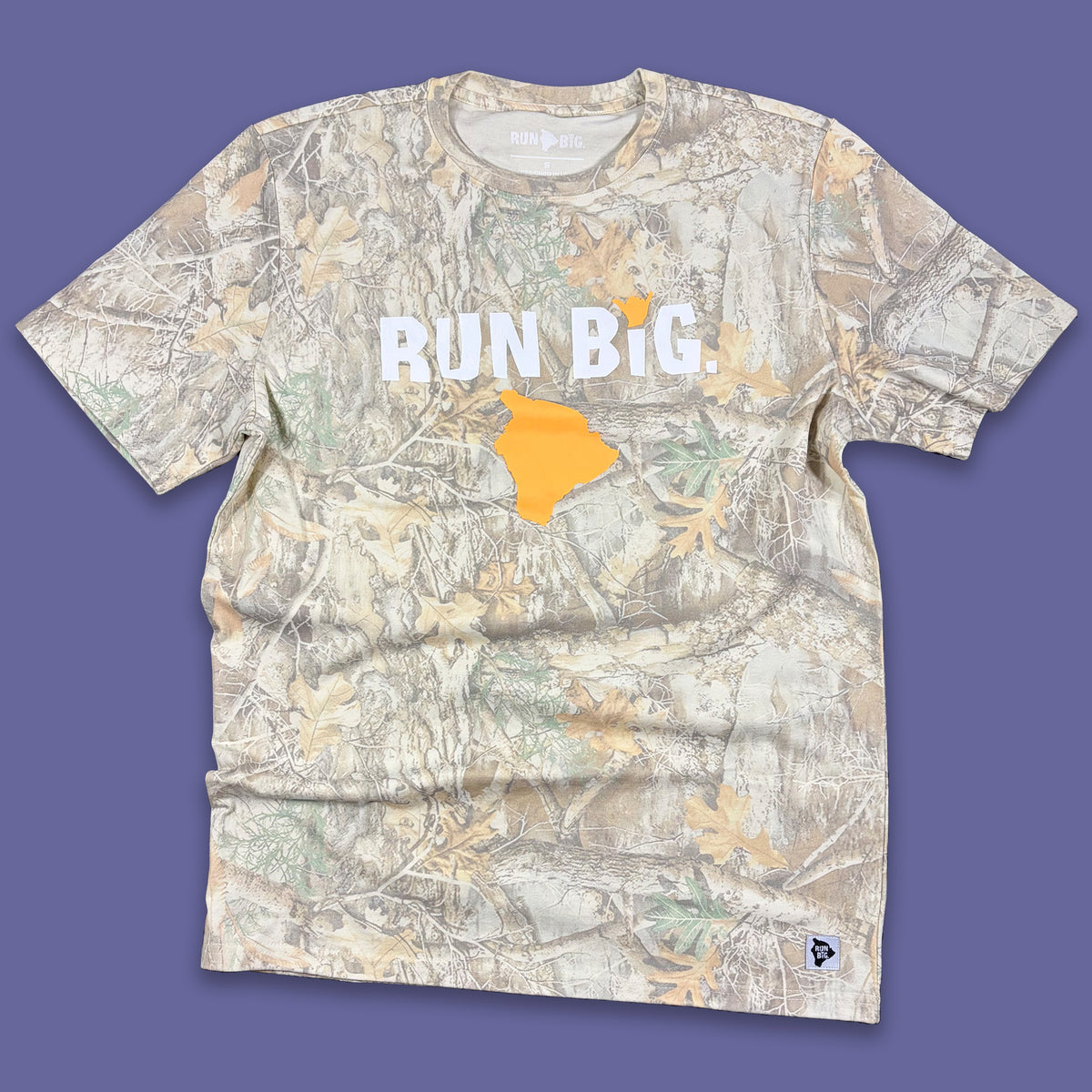 Unisex Cotton Short Sleeve Tee - Run Big