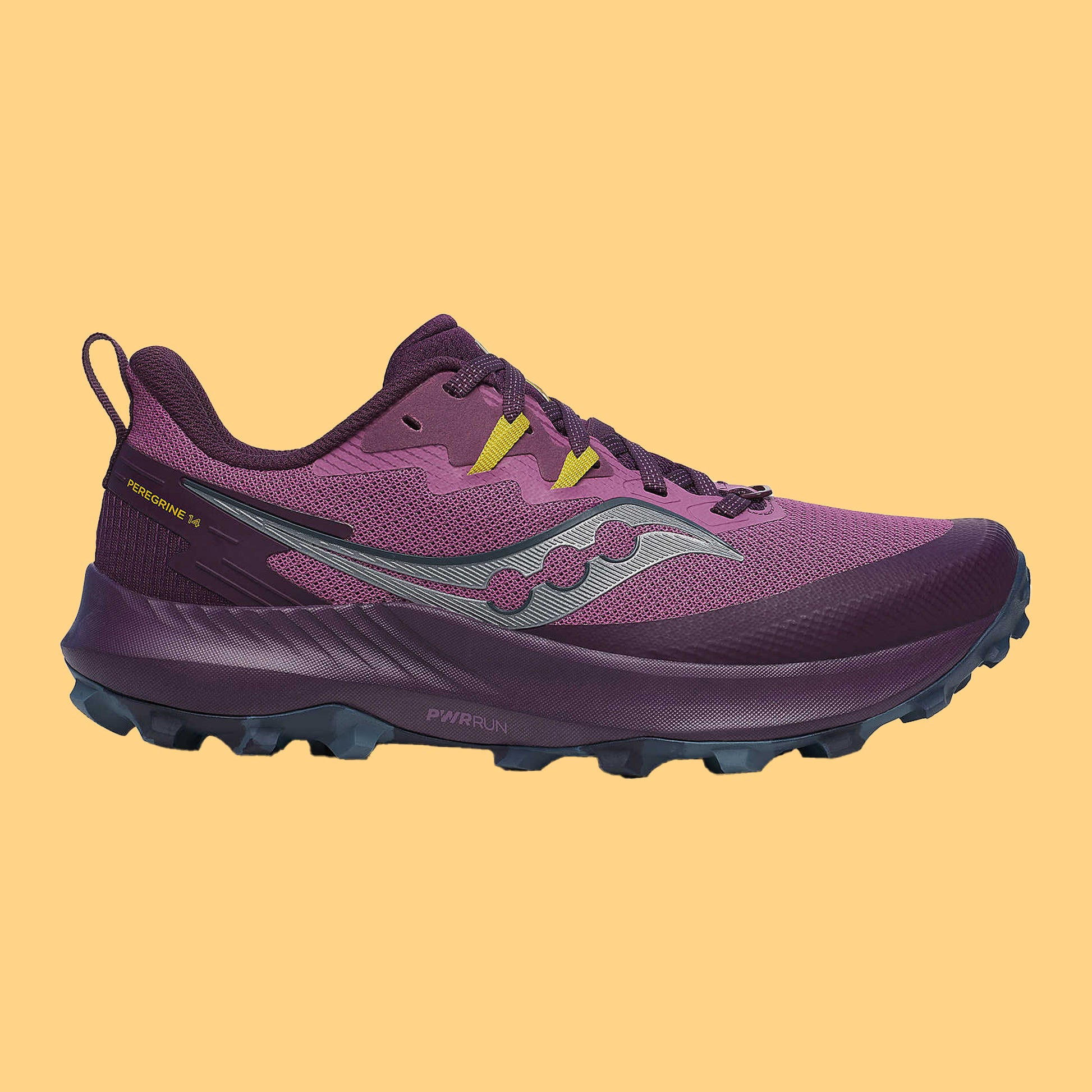 Chaussures de Trail Running Femme Saucony Peregrine 14 Beige Rose Chaussures de Trail Running Femme Saucony Peregrine 14 Beige Rose