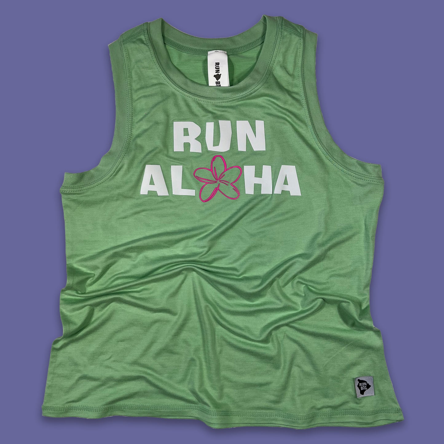 Women's Alii Tee - High Neck Tank - Run Aloha