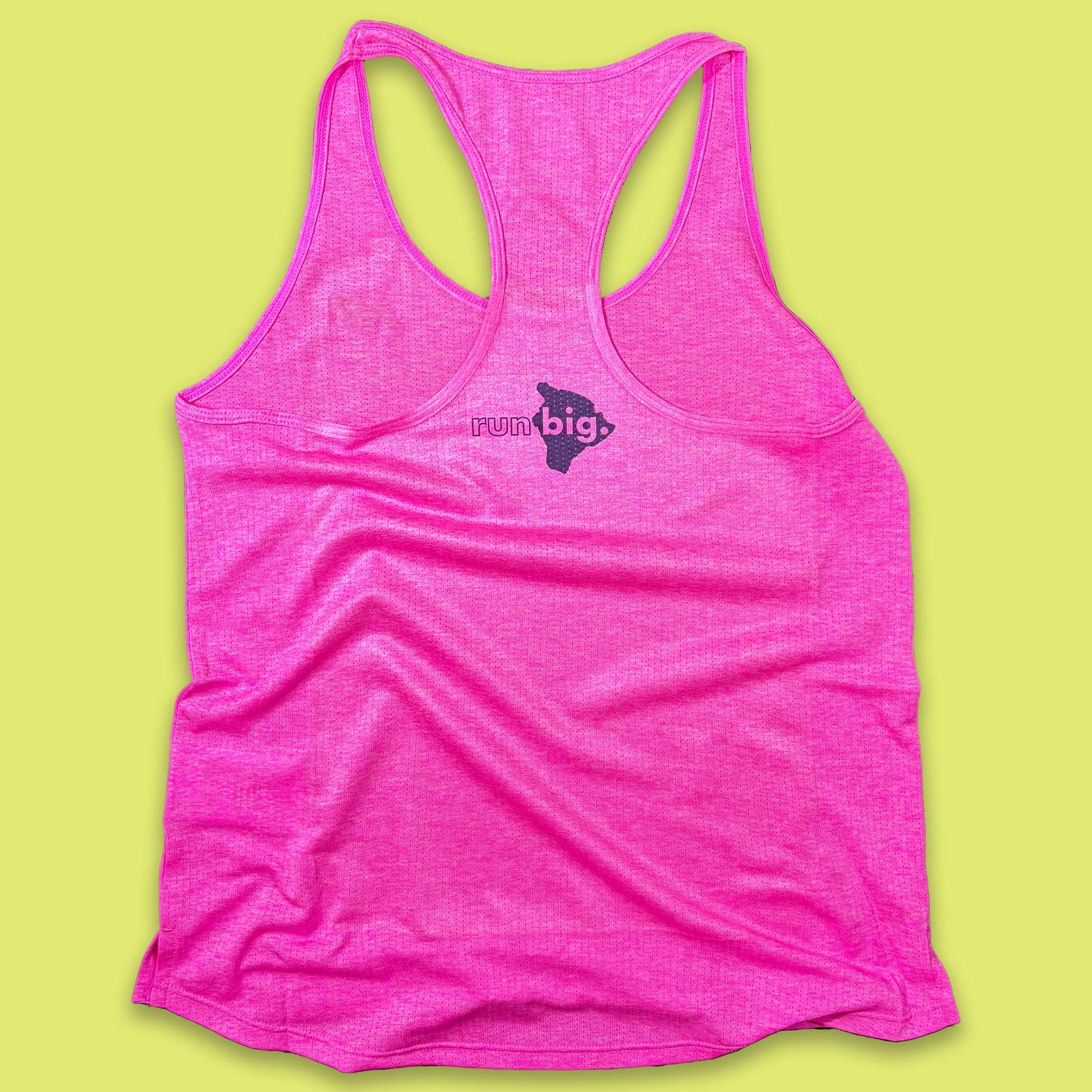 Women's Athletics Running Tank - Run Big – Big Island Running Company