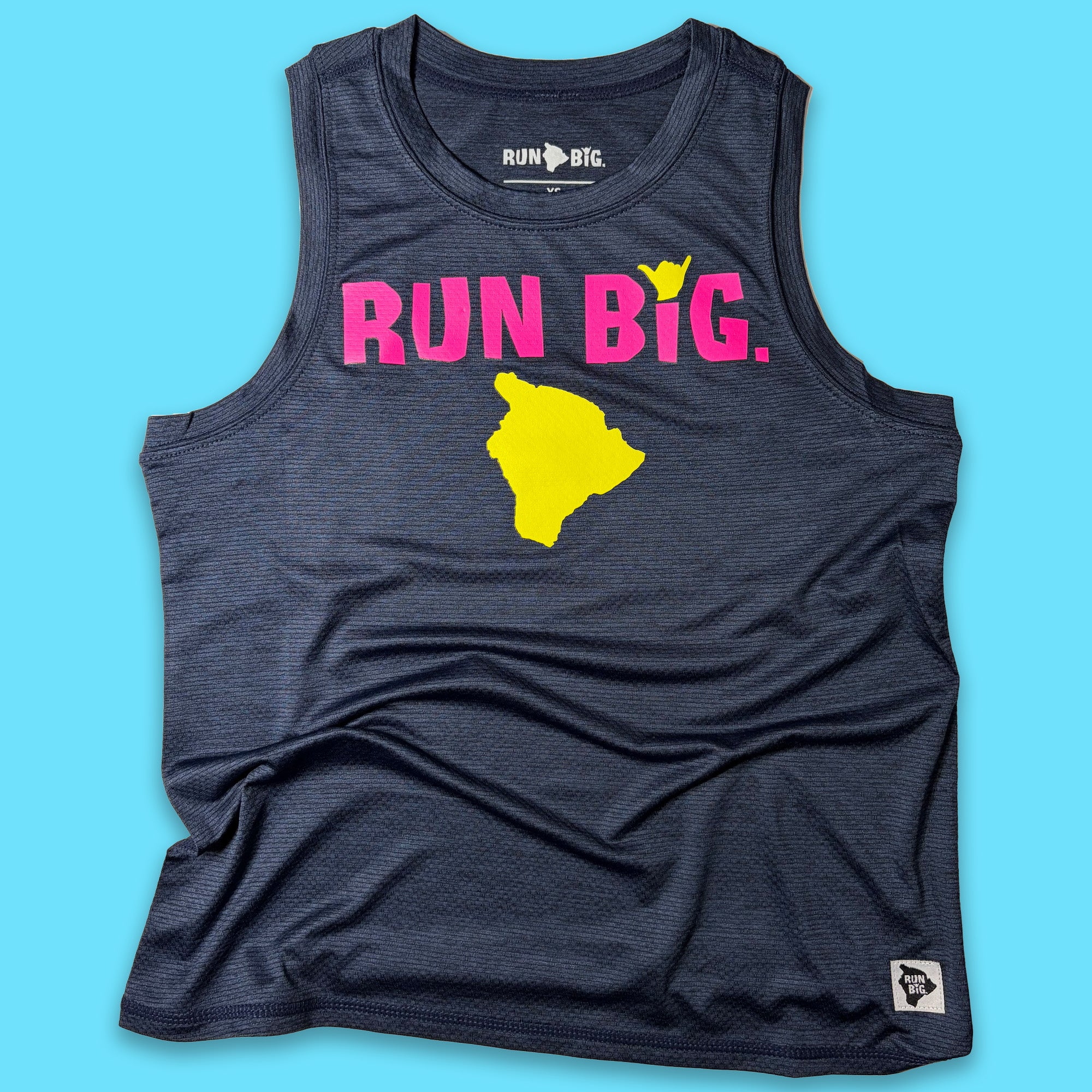 Women's LuxDry High Neck - Run Big – Big Island Running Company